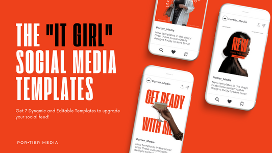 The "It Girl" Social Media Templates