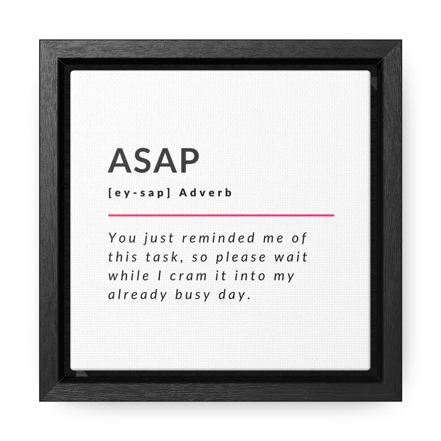 ASAP Gallery Canvas