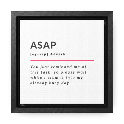 ASAP Gallery Canvas