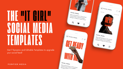 The "It Girl" Social Media Templates